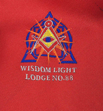 Masonic Regalia Tie with lodge logo - kitchcutlery
 - 2